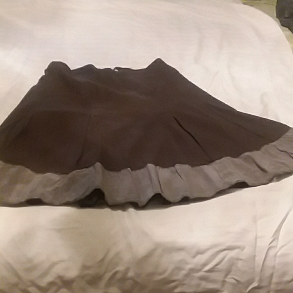 Gray skirt